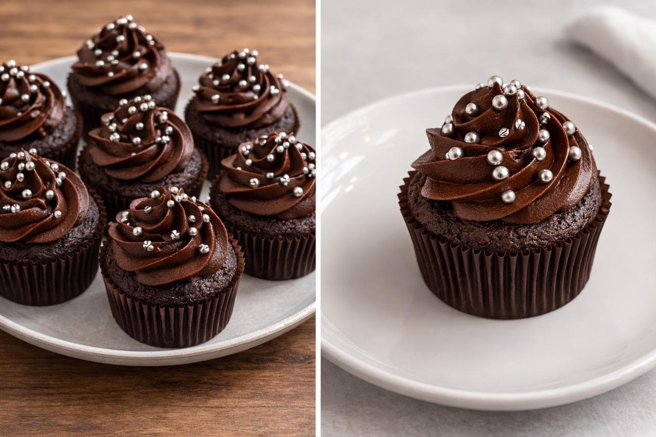 Cupcake au chocolat – Pâtisserie artisanale Renens, Lausanne